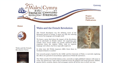 Desktop Screenshot of frenchrevolution.wales.ac.uk