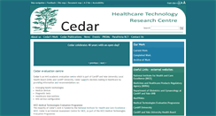 Desktop Screenshot of cedar.wales.nhs.uk