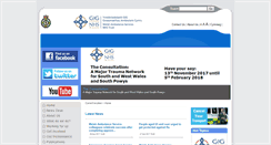 Desktop Screenshot of ambulance.wales.nhs.uk
